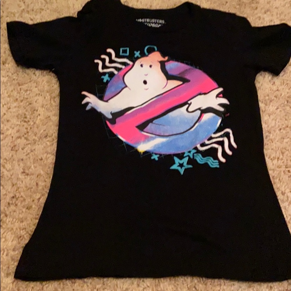 Ghostbusters loot crate black size small t-shirt